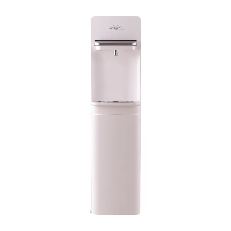 It delivers hot, cold, and ambient water with minimalist grace