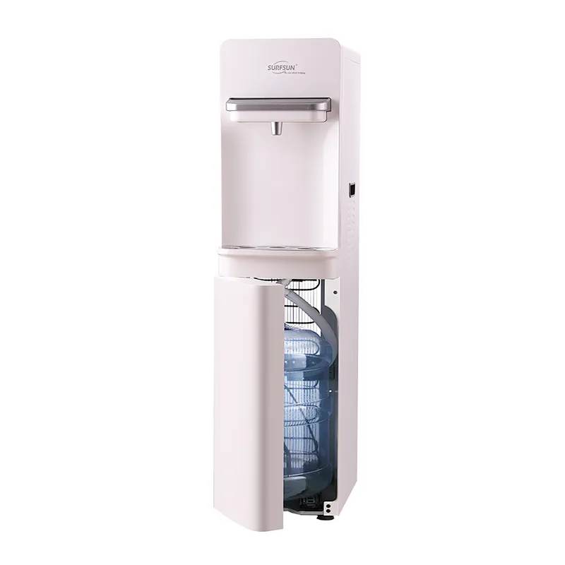 It delivers hot, cold, and ambient water with minimalist grace